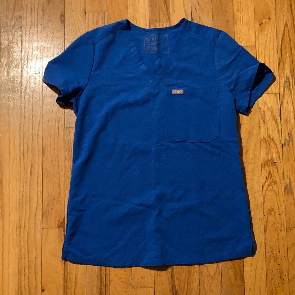 Figs single pocket top- size: xs